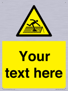 Custom Figure on Roof Sign